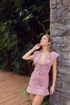 Fig Ruched Dress