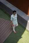 Seafoam Printed Shirt