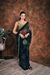 Cactus Printed Saree Set