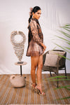 Sand Drawstring Shirt
