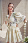 Seashell Ruched Dress