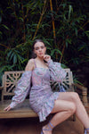 Fig Asymmetrical Printed Dress