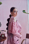 Rouge Pleated Jacket Set