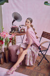 Rouge Cape Dress