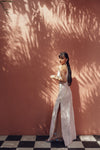 Seashell Bodycon Slit Dress
