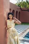 Butter Printed Skirt Set