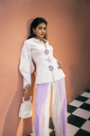 Seashell X Orchid Co-ord Set