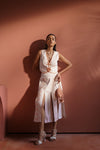 Peach X Seashell Waistcoat Set