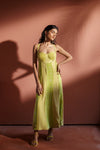 Lime Corset X Dress