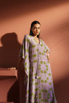 Orchid Print Kaftaan