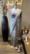Seashell Chiffon Saree